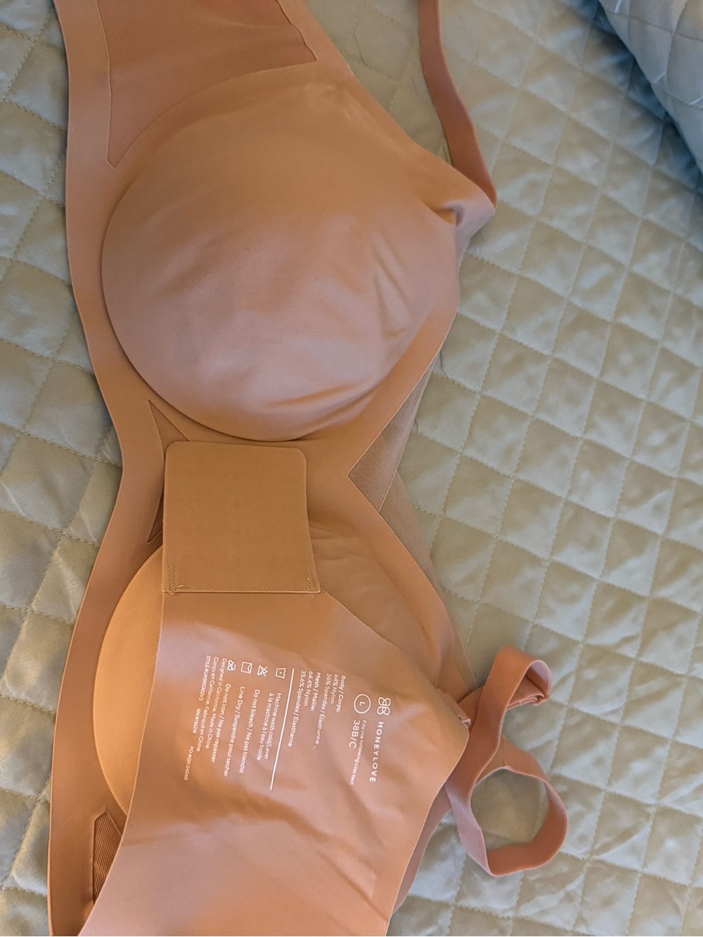 Honeylove Smooth Wireless Bra - Blush